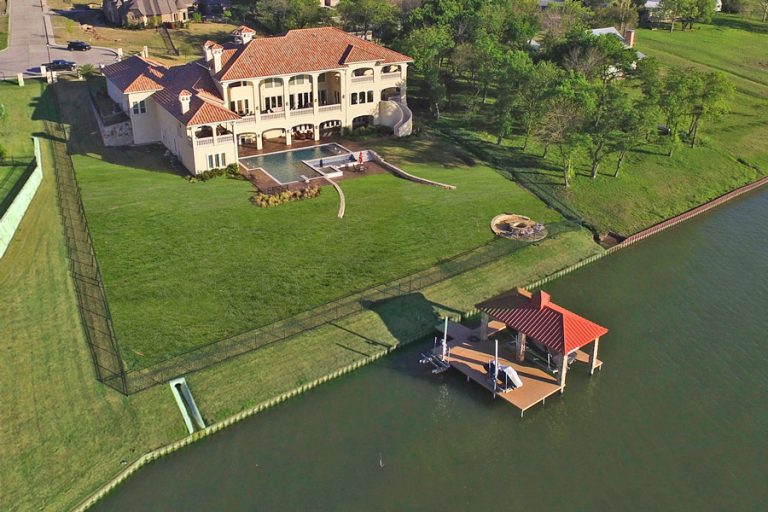 Luxury Auction® Date Approaches for Impressive Lakefront Mansion in