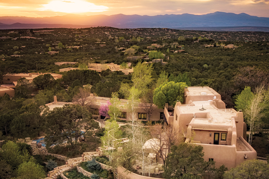 Former Governor’s Santa Fe Luxury Estate Hits the Auction Block